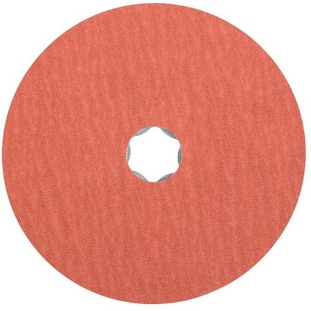 Pferd 40312 COMBICLICK Fiber Disc, 5in Dia. Alum. Oxide A-COOL, 80 Grit 40312-PFERD